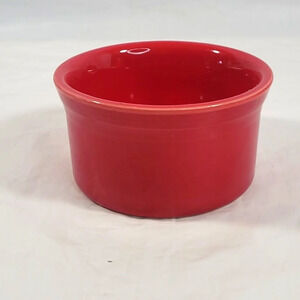 Fiestaware, Ramekin Bowl, Souffle Bowl, Dessert, Fiesta, Scarlet red
